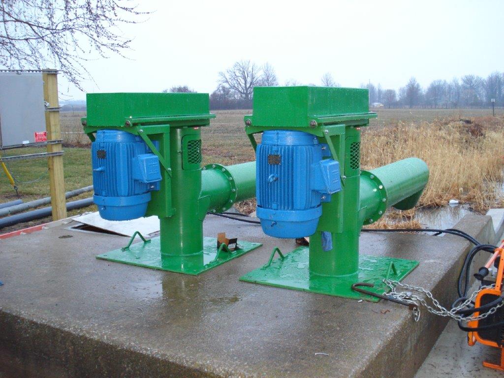 Lakecraft Corporation - Pumps Vertical Propeller Pump Marsh Pumps