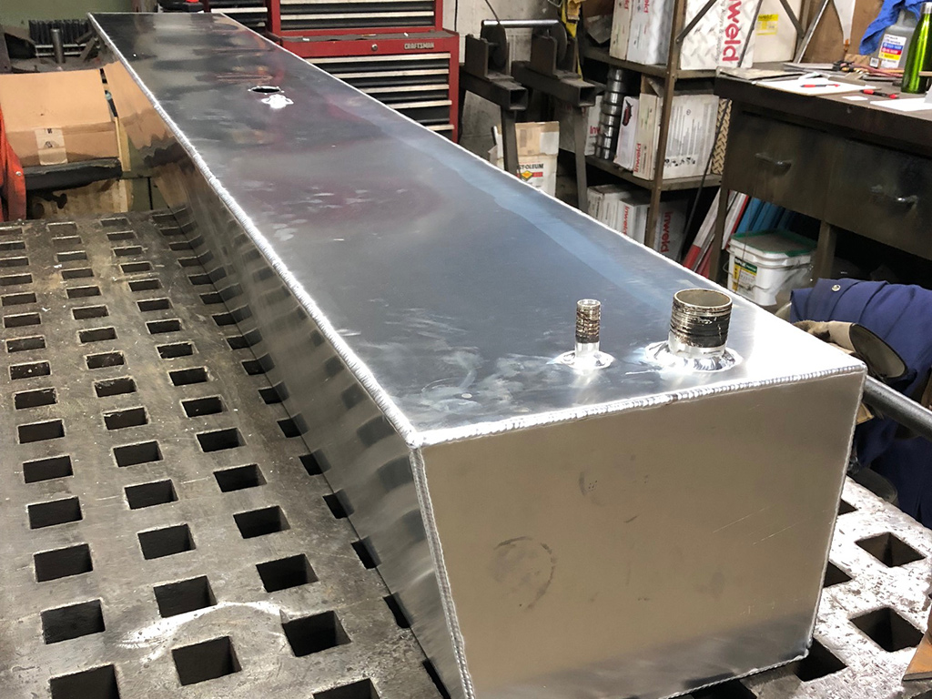 Lyman boat aluminum fuel tanks lakecraft corporation port clinton ohio